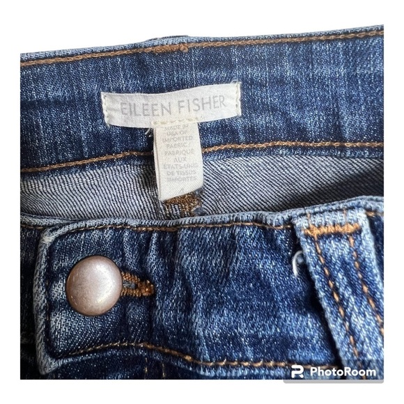 Eileen fisher denim jeans size 4 - Picture 2 of 3